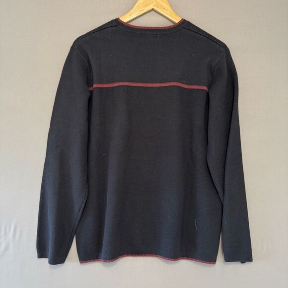 Reunion Knit Sweater Skater Style Size Large Round Neck Acrylic Blend - Picture 4 of 9
